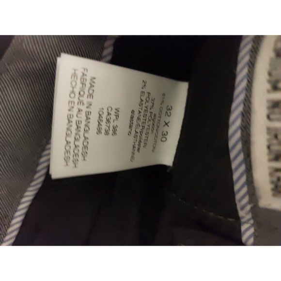 Haggar Black Dress Mens Size 32W X 30L Classic Fit Inseam 29  $70 value NWT - Picture 5 of 9